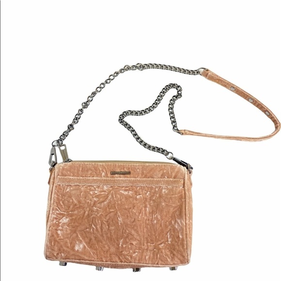 Rebecca Minkoff Mini Mac Velvet Convertible purse - Picture 2 of 10